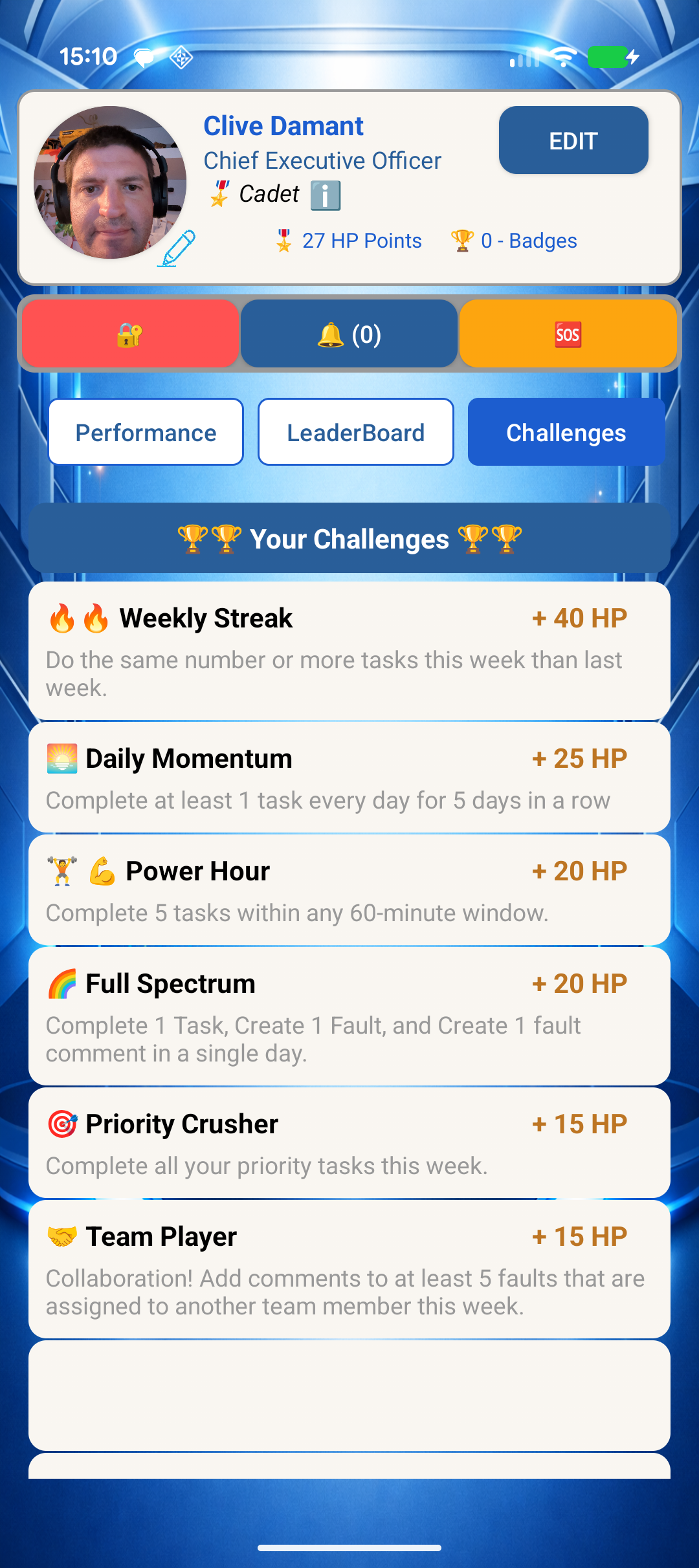 Leaderboards & Challenges