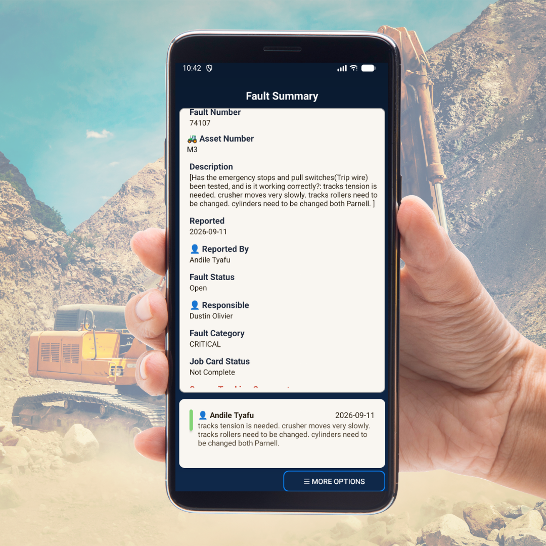 Mobile Breakdown Logging