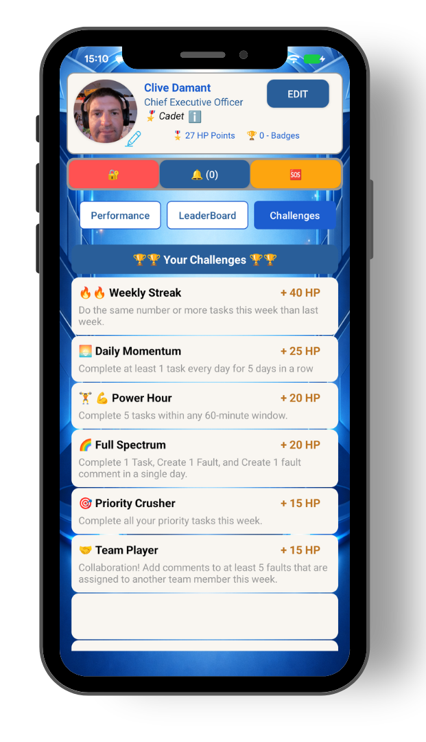 Leaderboards & Challenges